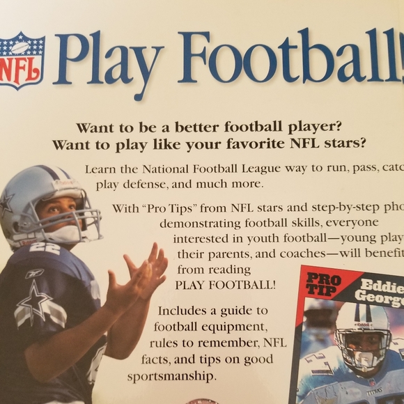 NFL Play Football! A Guide For Young Players from the NFL hardcover book - Picture 6 of 6